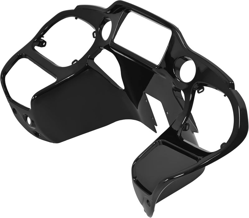 TEBEDI ABS Front Inner Fairing Compatible with 2015-2024 Harley Davidson Road Glide/CVO Road Glide Gloss Black Fairing - Image 3